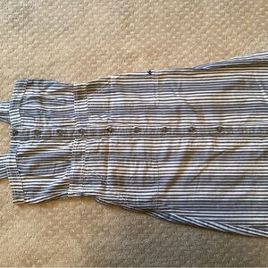 Kavu Black and White Striped Garment